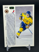 1992 UPPER DECK - WORLD JUNIOR TOURNAMENT - M. RENBERG -