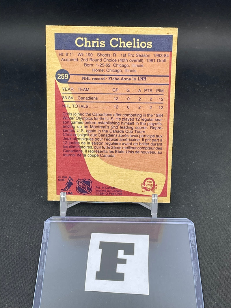 1984 O-PEE-CHEE - C. CHELIOS -