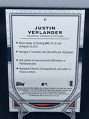 2021 TOPPS TRIBUTE - J. VERLANDER -