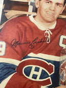 MAURICE RICHARD AUTOGRAPH FRAMED PHOTO (SHIPPING NOT AVAILABLE)