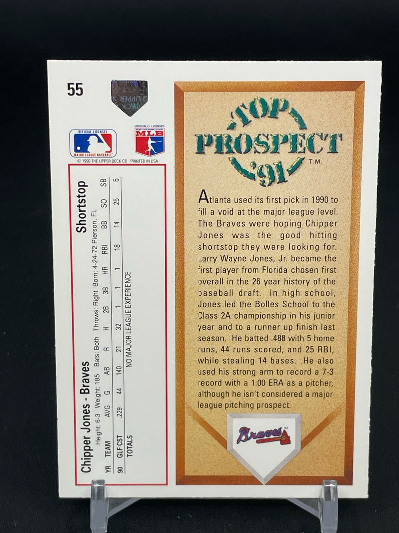 1991 UPPER DECK - C. JONES -