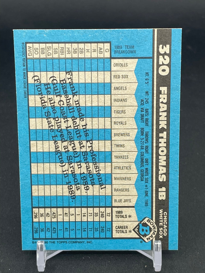 1990 BOWMAN - F. THOMAS -