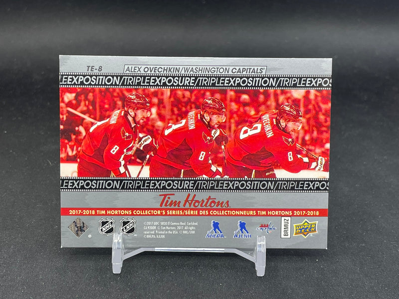 2017 UPPER DECK TIM HORTONS - TRIPLE EXPOSURE - A. OVECHKIN -