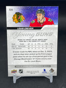 2023 UPPER DECK EXTENDED SERIES - DELUXE - YOUNG GUNS - L. CREVIER - #721 - #'D/250 - RC