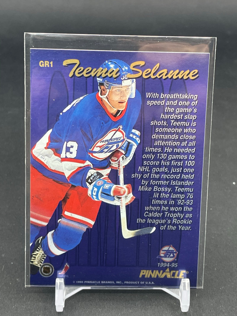 1994 PINNACLE - GAMERS - T. SELANNE -