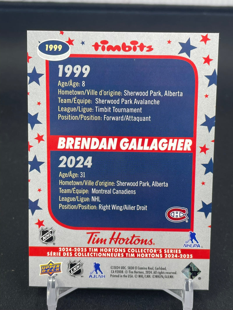 2024 UPPER DECK TIM HORTONS - TIMBITS - B. GALLAGHER -