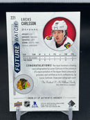 2020 UPPER DECK SP AUTHENTIC - FUTURE WATCH AUTO - L. CARLSSON - #221 - #'D/999 - AUTOGRAPH - RC