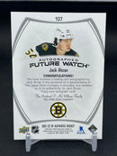 2021 UPPER DECK SP AUTHENTIC - FUTURE WATCH AUTO - J. AHCAN - #107 - #'D/999 - AUTOGRAPH - RC