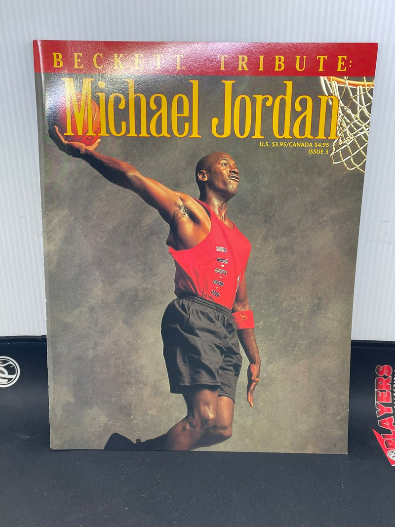 BECKETT TRIBUTE MICHAEL JORDAN ISSUE 3 MAGAZINE