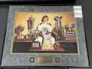BOBBY ORR AUTOGRAPHED AUTHENTICATED FRAMED PHOTO (SHIPPING NOT AVAILABLE)