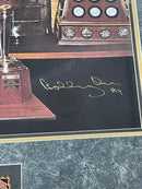 BOBBY ORR AUTOGRAPHED AUTHENTICATED FRAMED PHOTO (SHIPPING NOT AVAILABLE)
