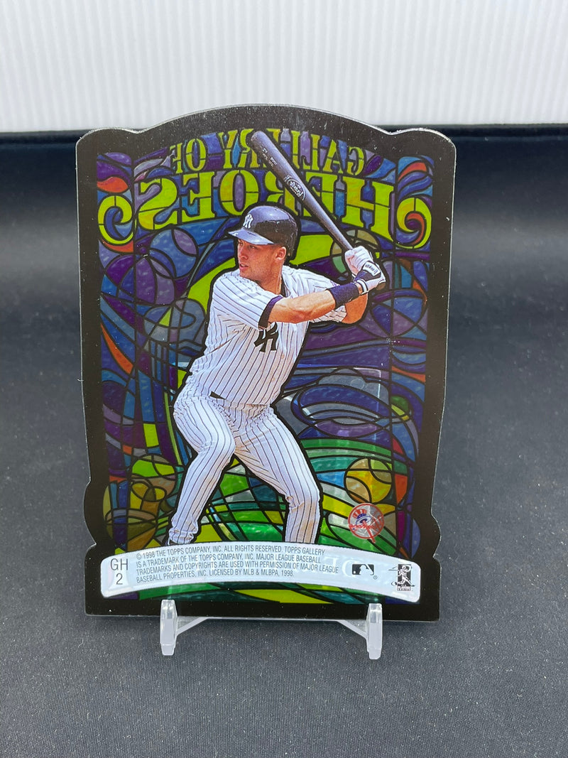 1998 TOPPS - GALLERY OF HEROES - JUMBO - D. JETER -