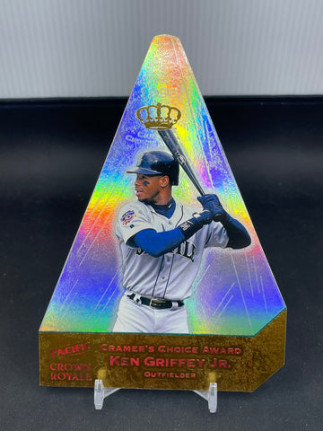 1998 PACIFIC CROWN ROYALE - CRAMER'S CHOICE AWARD - JUMBO DIE-CUT - K. GRIFFEY JR. - #2