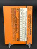 1990 DONRUSS - RATED ROOKIE - J. GONZALEZ -