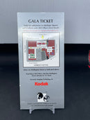 1999 INDUCTION CELEBRATION GALA TICKET - LIMITED EDITION 3229
