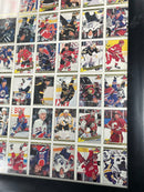 1993 O-PEE-CHEE PREMIER UNCUT SHEET FRAMED (SHIPPING UNAVAILABLE)