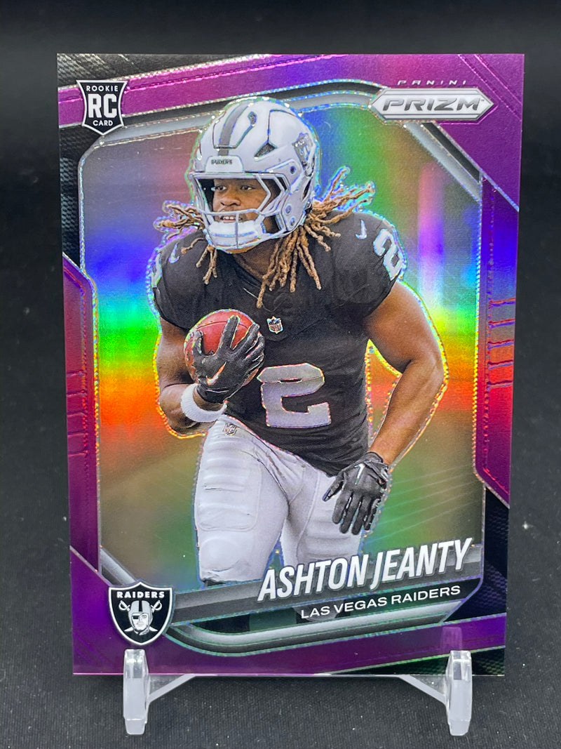 2025 PANINI PRIZM - PURPLE PRIZM - A. JEANTY - #315 - #'D/125 - RC