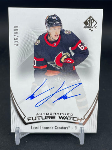 2021 UPPER DECK SP AUTHENTIC - FUTURE WATCH AUTO - L. THOMSON - #161 - #'D/999 - AUTOGRAPH - RC