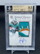 2015 PANINI NATIONAL TREASURES - J. AJAYI - #113 - #'D/99 - RELIC - AUTOGRAPH - BGS 9.5 - RC