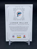 2012 PANINI NATIONAL TREASURES - ROOKIE - L. MILLER - #312 - #'D/49 - RELIC - AUTOGRAPH - RC