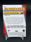 2024 TOPPS CHROME - ORANGE WAVE - FLASHBACKS - B. SCHWEINSTEIGER - #131 - #'D/25