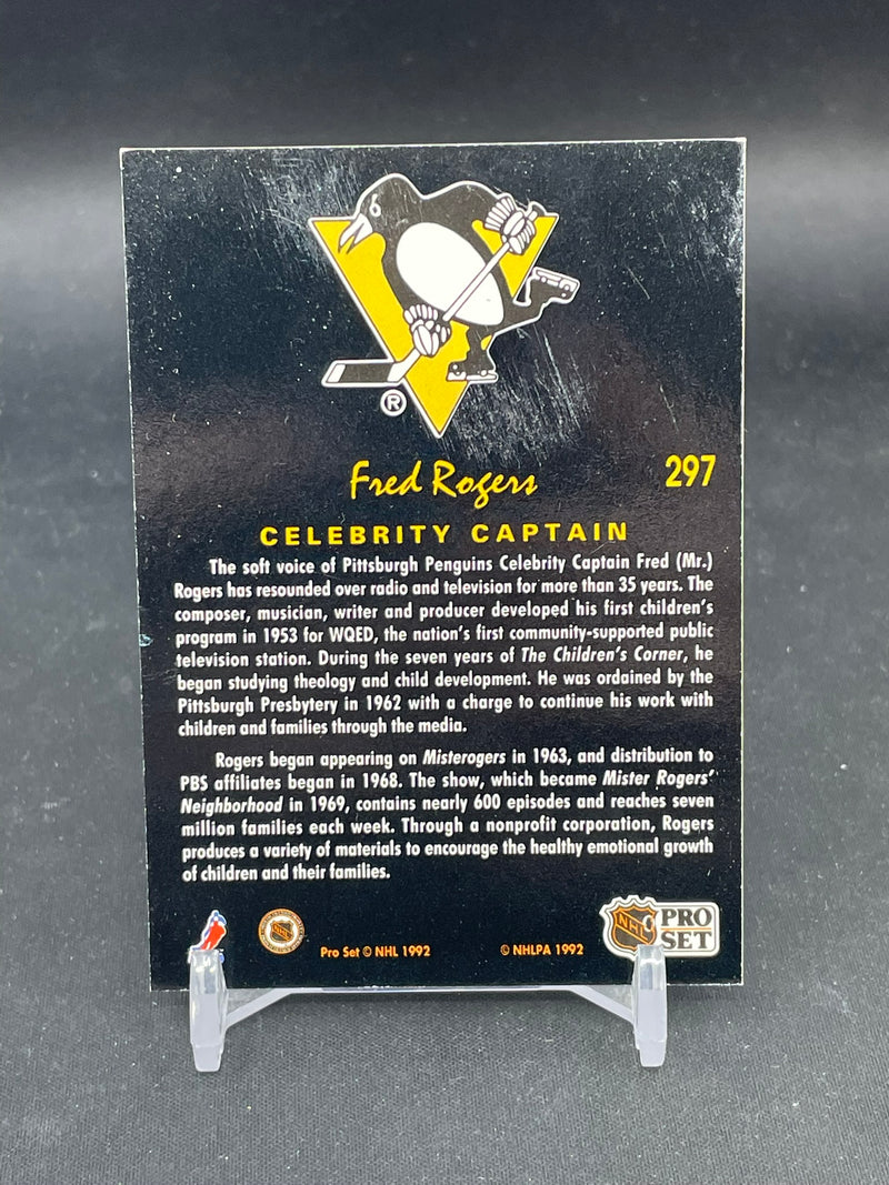 1991 PRO SET - CELEBRITY CAPTAIN - MR. ROGERS -