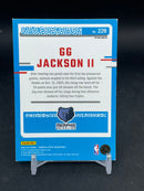2023 PANINI DONRUSS OPTIC - BLUE VELOCITY - RATED ROOKIE - G. JACKSON II -
