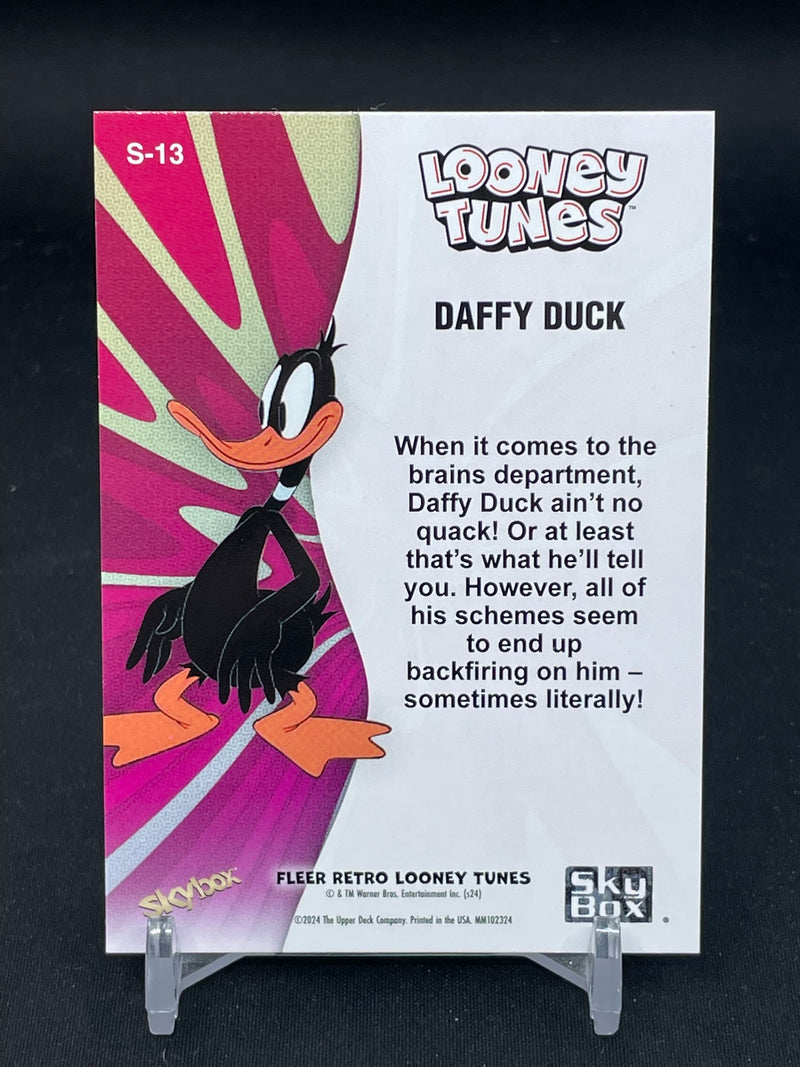 2024 UPPER DECK FLEER RETRO LOONEY TUNES - SKYBOX PREMIUM - DAFFY DUCK -