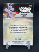 2024 UPPER DECK FLEER RETRO LOONEY TUNES - ORANGE - METAL UNIVERSE - RALPH WOLF - #MU-42 - #'D/200