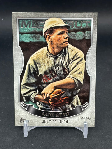 2016 TOPPS SERIES ONE - MLB DEBUT - B. RUTH - #MLBD-32