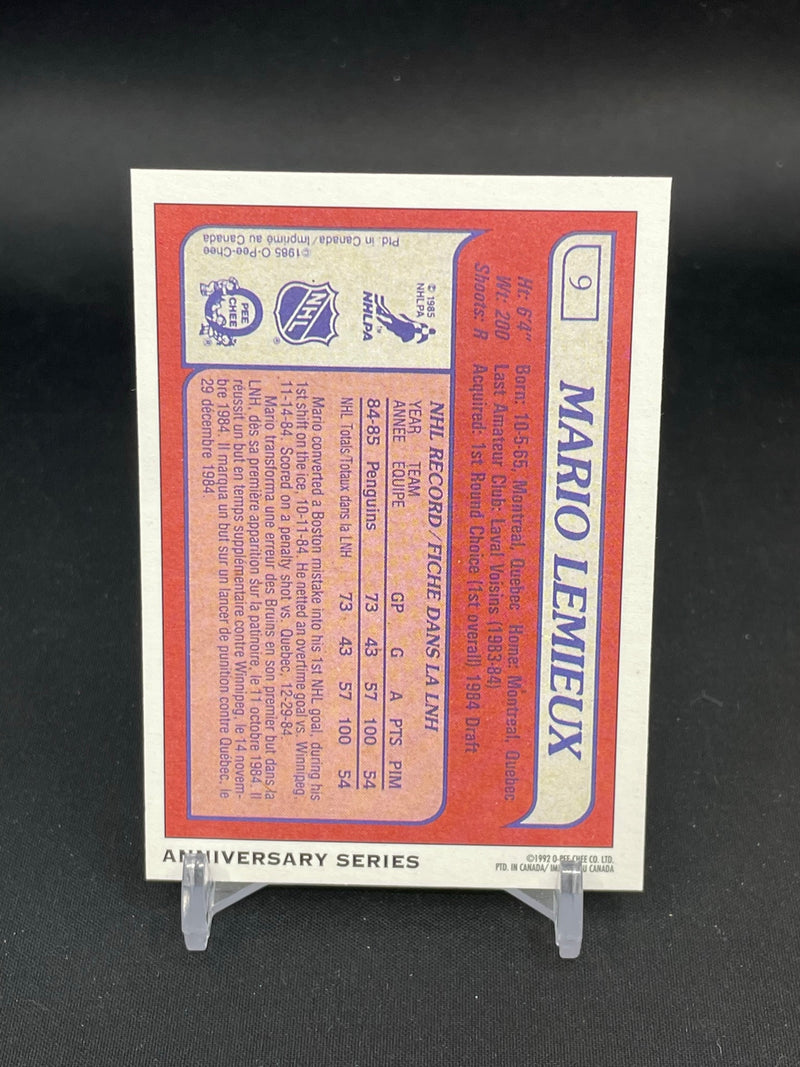 1992 O-PEE-CHEE ANNIVERSARY SERIES - M. LEMIEUX -