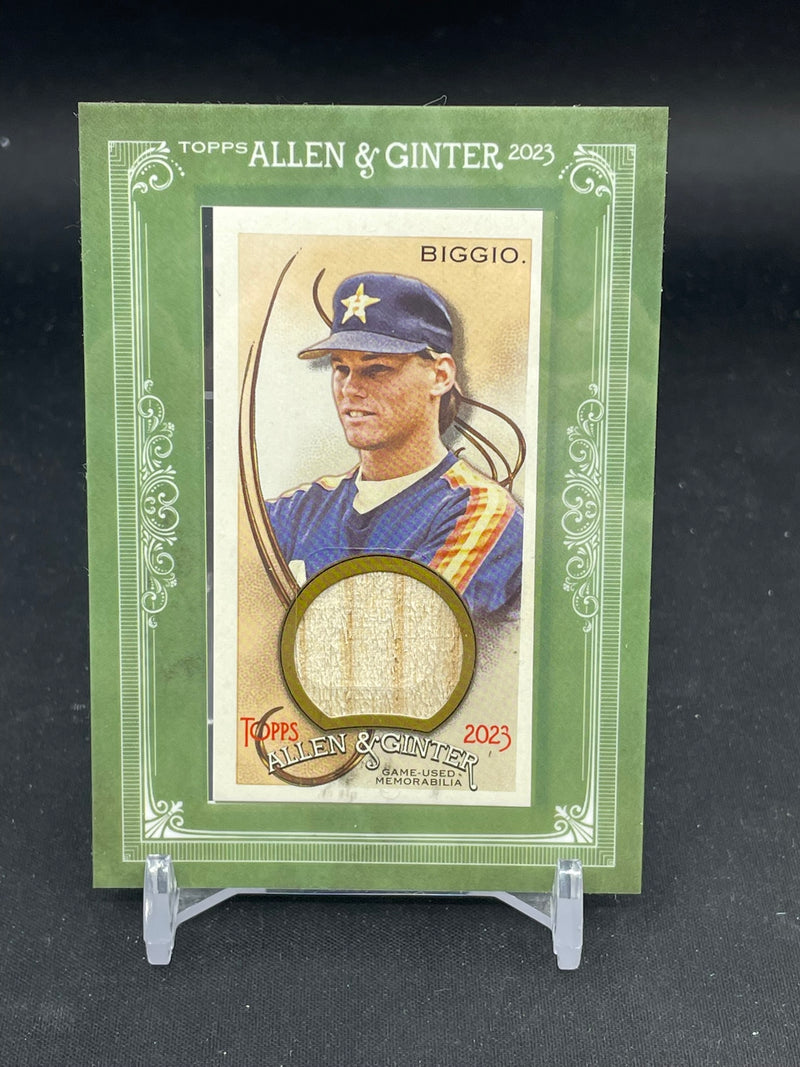2023 TOPPS ALLEN & GINTER - MINI FRAMED RELICS - C. BIGGIO -