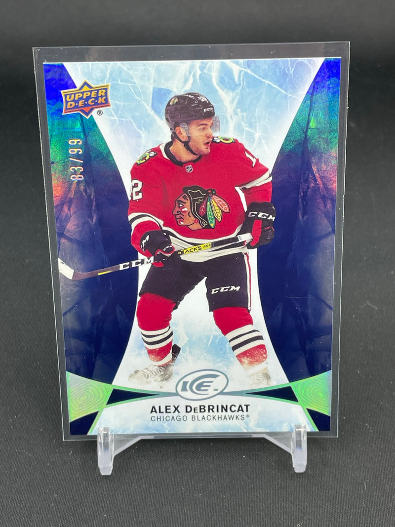 2020 UPPER DECK ICE - ROYAL BLUE - A. DEBRINCAT - #12 - #'D/99