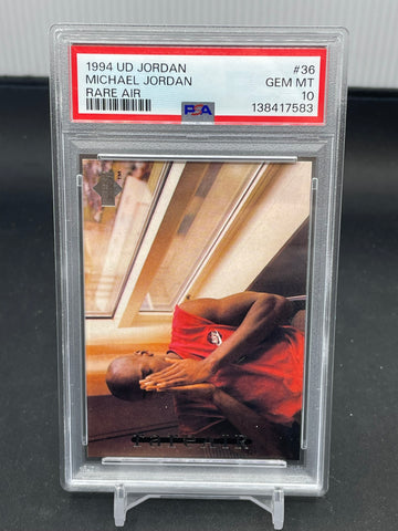 1994 UPPER DECK - RARE AIR - M. JORDAN - #36 - PSA 10