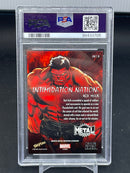 2024 UPPER DECK METAL UNIVERSE SKYBOX - INTIMIDATION NATION - RED HULK -