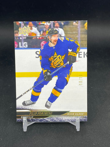 2024 UPPER DECK EXTENDED SERIES - UD HIGH GLOSS - F. FORSBERG - #666 - #'D/10