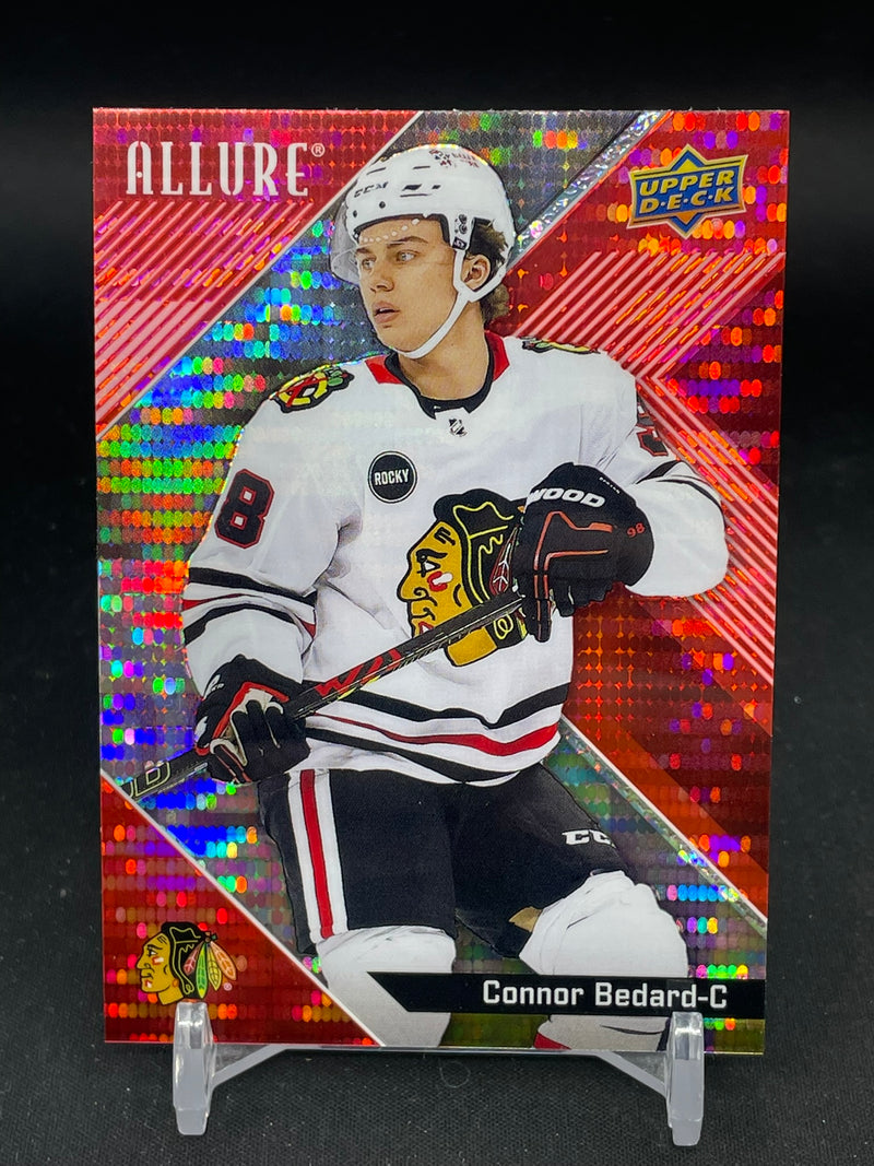 2024 UPPER DECK ALLURE - RED RAINBOW - C. BEDARD -