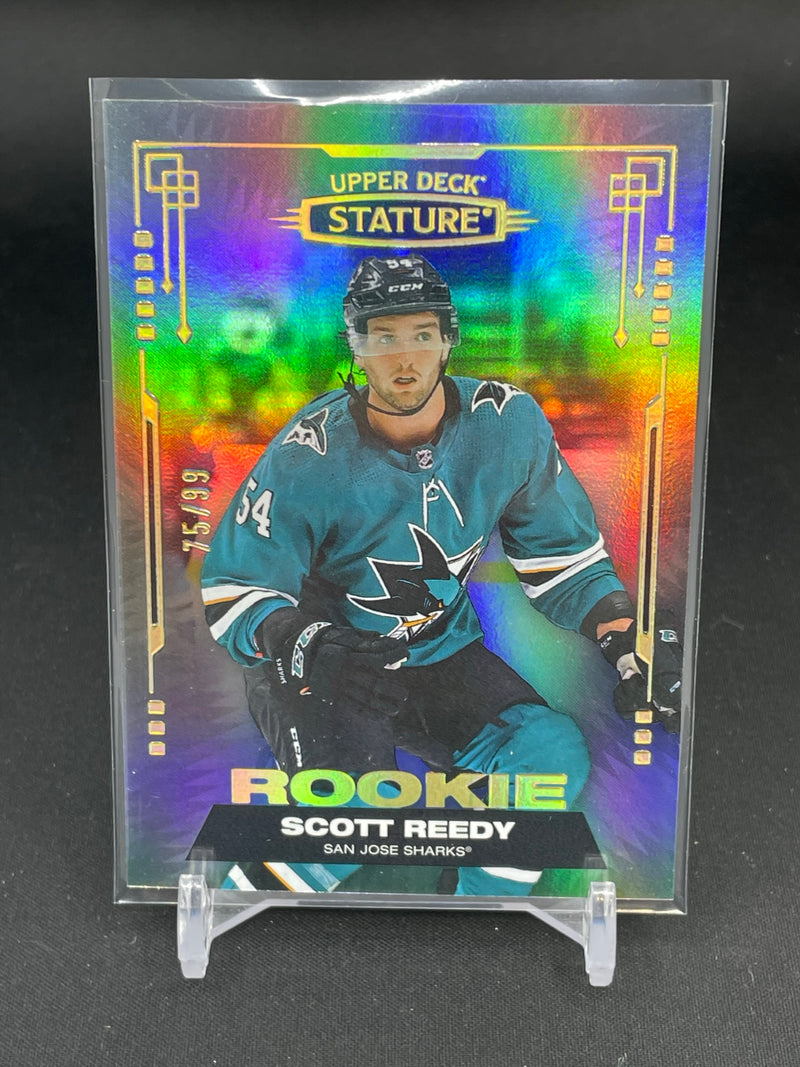2021 UPPER DECK STATURE - PHOTO VARIATION - S. REEDY - #184 - #'D/99 - RC