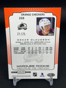 2022 UPPER DECK O-PEE-CHEE PLATINUM - ORANGE CHECKERS - MARQUEE ROOKIE - O. OLAUSSON - #268 - #'D/25 - RC