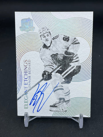 2024 UPPER DECK THE CUP - ELEGANT ETCHINGS - C. BEDARD - #EL-CB - AUTOGRAPH