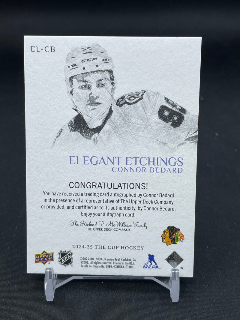 2024 UPPER DECK THE CUP - ELEGANT ETCHINGS - C. BEDARD -