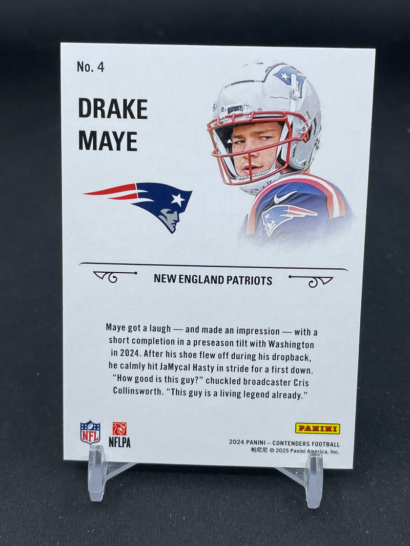 2024 PANINI CONTENDERS - GREEN - ROOKIE STALLIONS - D. MAYE - #4 - #'D/75