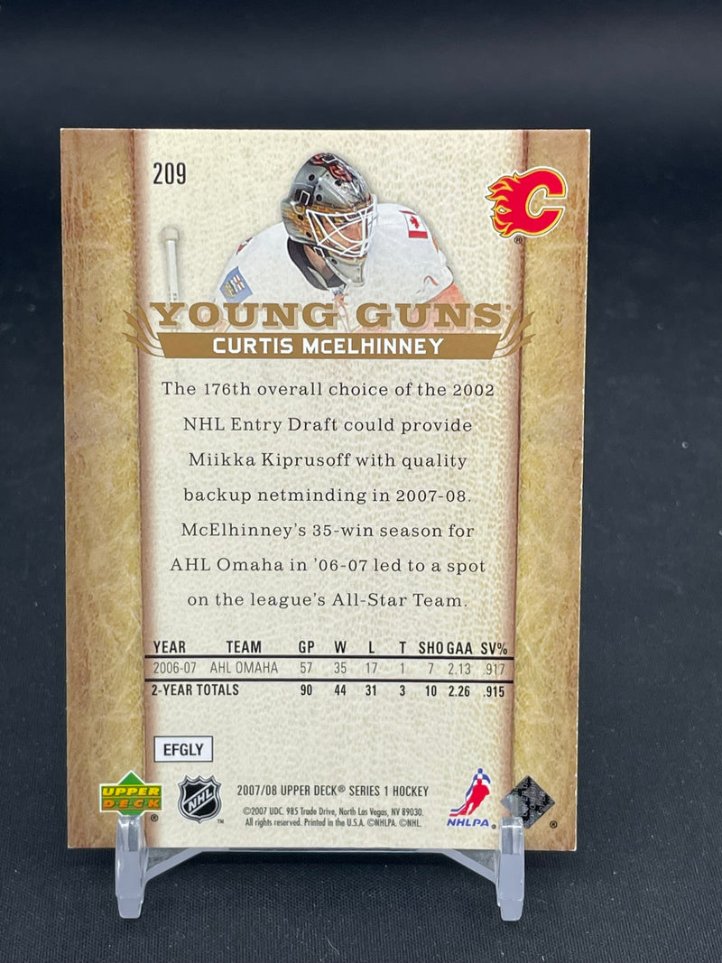 2007 UPPER DECK SERIES ONE - YOUNG GUNS - C. MCELHINNEY -