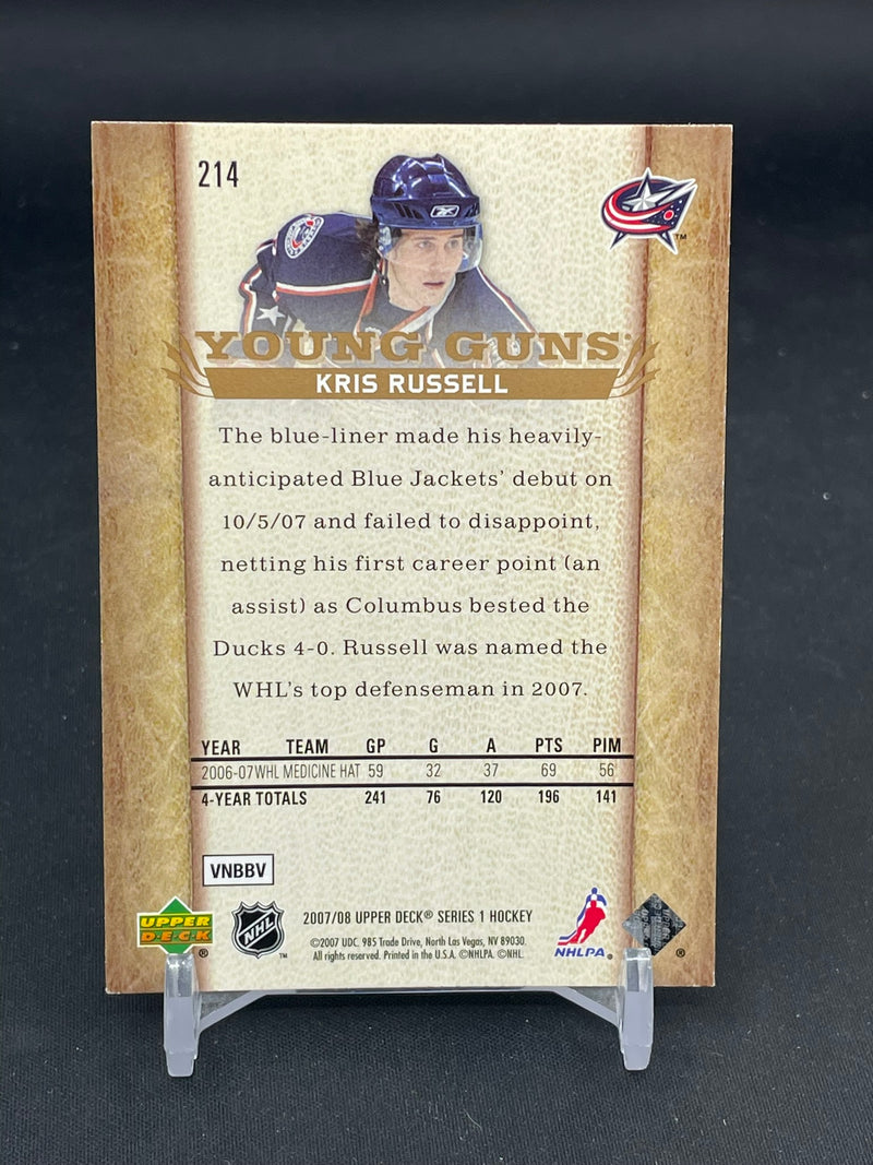 2007 UPPER DECK SERIES ONE - YOUNG GUNS - K. RUSSELL -
