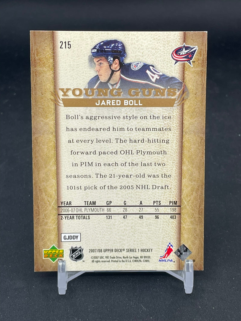 2007 UPPER DECK SERIES ONE - YOUNG GUNS - J. BOLL -