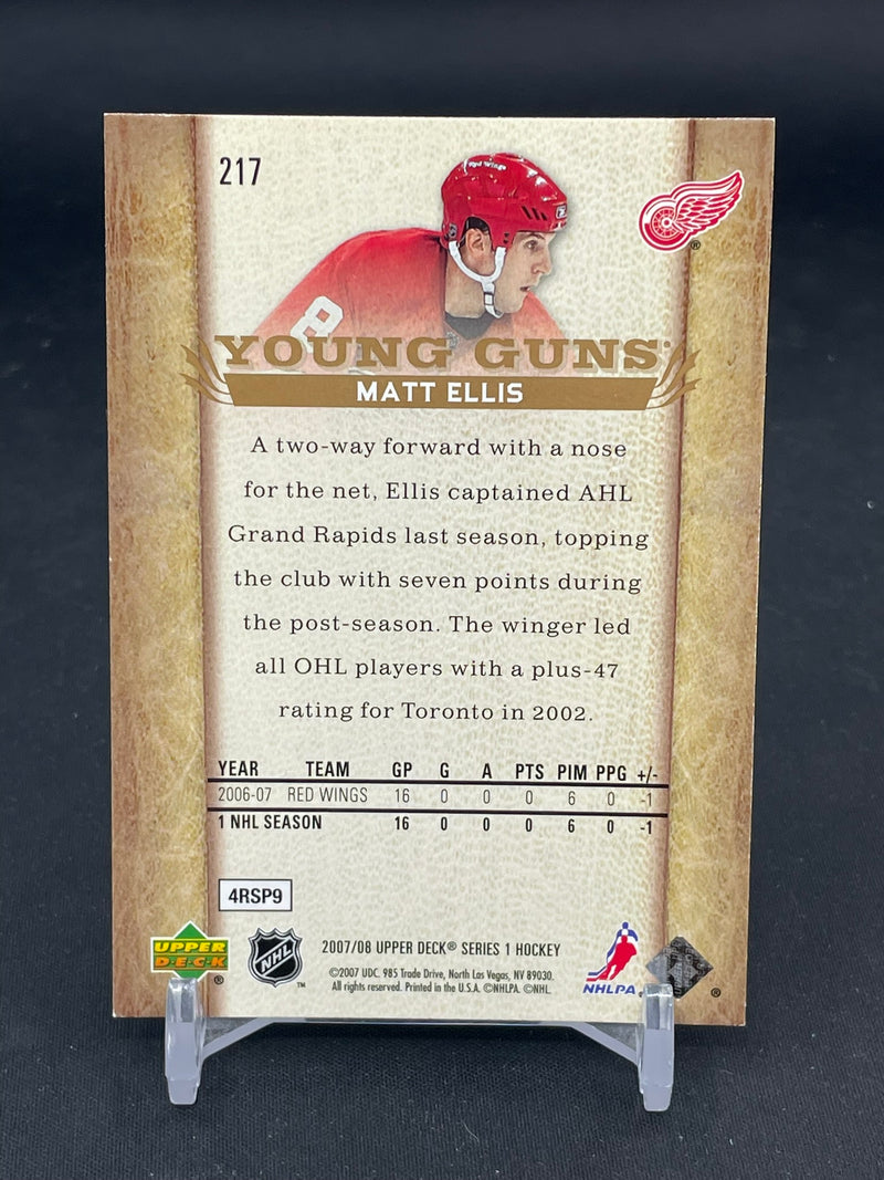 2007 UPPER DECK SERIES ONE - YOUNG GUNS - M. ELLIS -