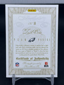 2014 PANINI FLAWLESS - TEAM PANINI - Z. ERTZ - #50 - #'D/25 - AUTOGRAPH