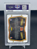 2022 PANINI SELECT - NEON ORANGE PULSAR PRIZM - J. BURROW - #446 - #'D/7 - PSA 9