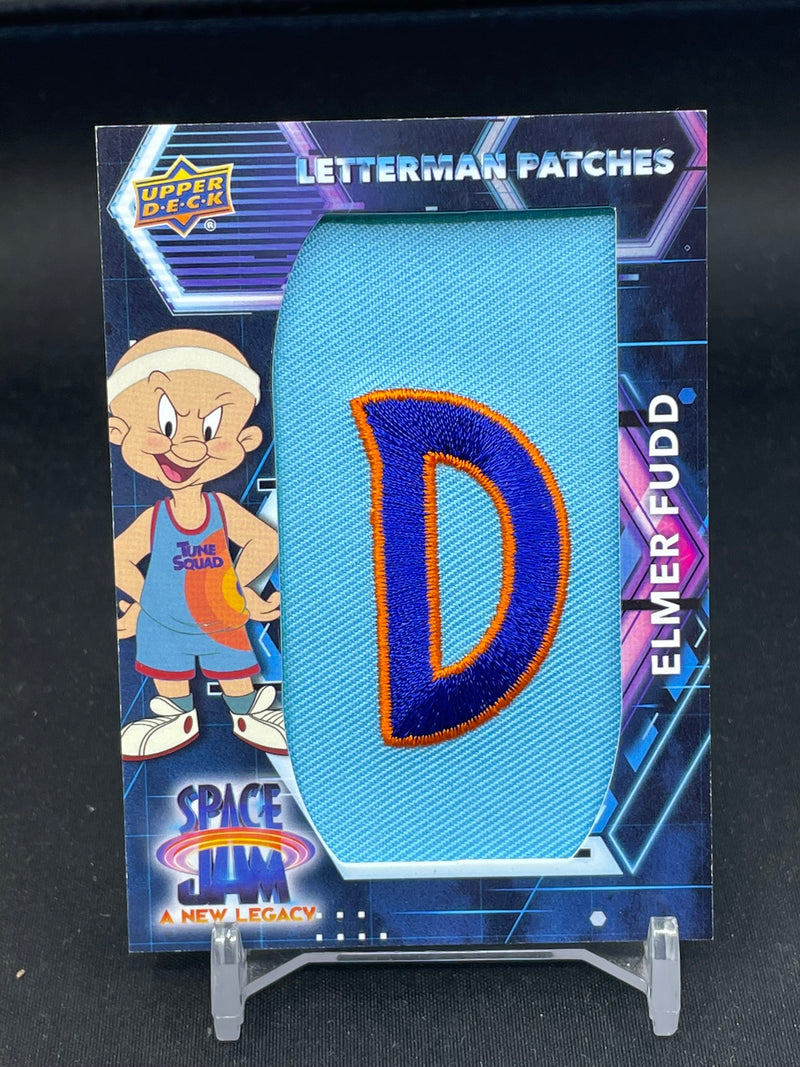 2021 UPPER DECK SPACE JAM: A NEW LEGACY - LETTERMAN PATCHES - ELMER FUDD -