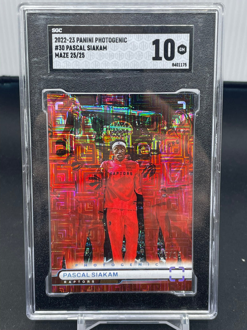 2022 PANINI PHOTOGENIC - MAZE - P. SIAKAM - #30 - #'D/25 - SGC 10
